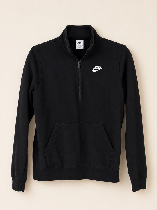 Nike Tops - Nike Women’s Black Quarter Zip Pullover Sweatshirt Hoodie XS